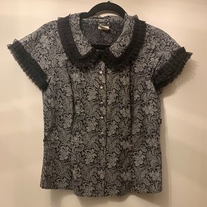 Agnes B Cotton Blouse